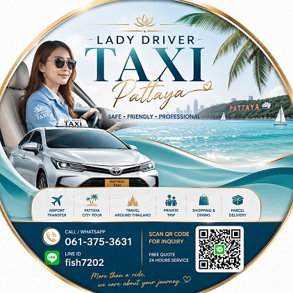Taxi lady driver pattaya