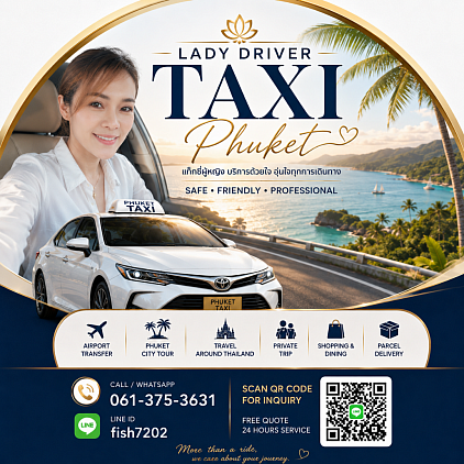 Taxi lady Phuket